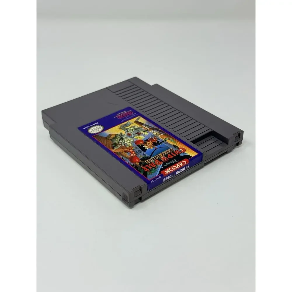 Chip N Dale Rescue Rangers NES 1990 Cartridge Only Tested Authentic